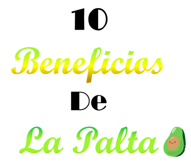 10 BENEFICIOS DE LA PALTA